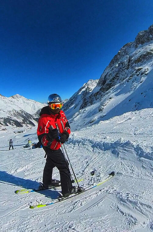 Skiing